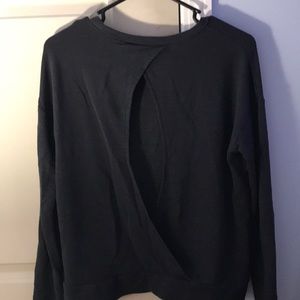 open back american eagle long sleeve